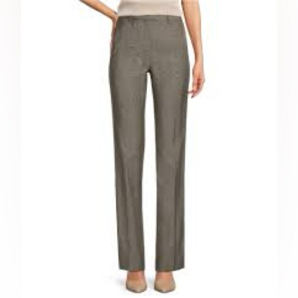 Gianni Bini Women's Elegant Gray Straight Leg Pants